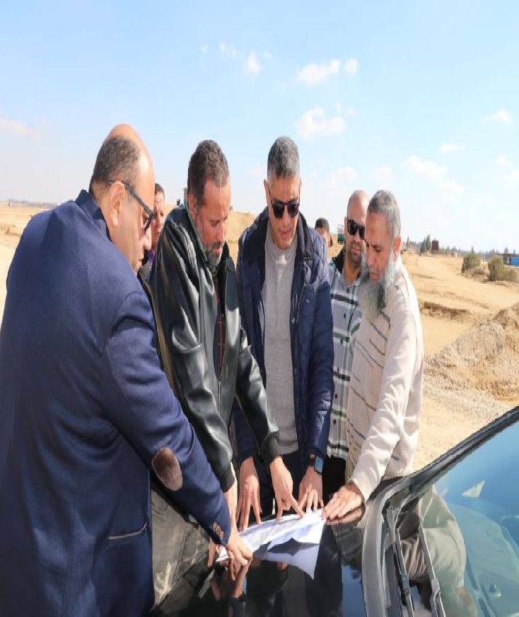 زيارة رئيس جهاز تنمية مدينة ٦ أكتوبر